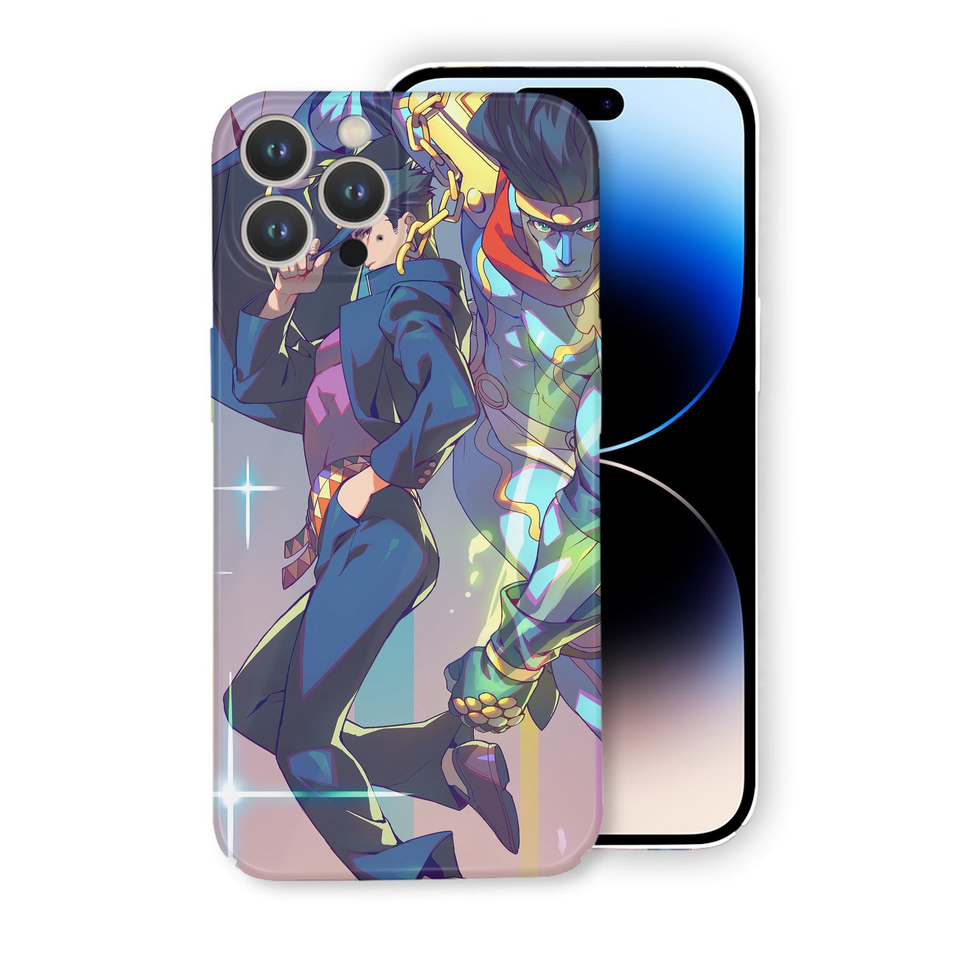 （画像用） ジョジョの奇妙な冒険 JoJo's Bizarre Adventure 【iPhone 14シリーズ対応】ハードケース